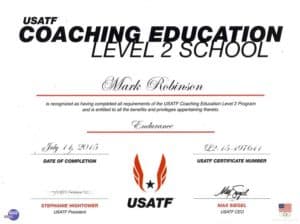 Running-Coach-Mark-Robinson-USATF-Level-2-Endurance-Coaching-Certification